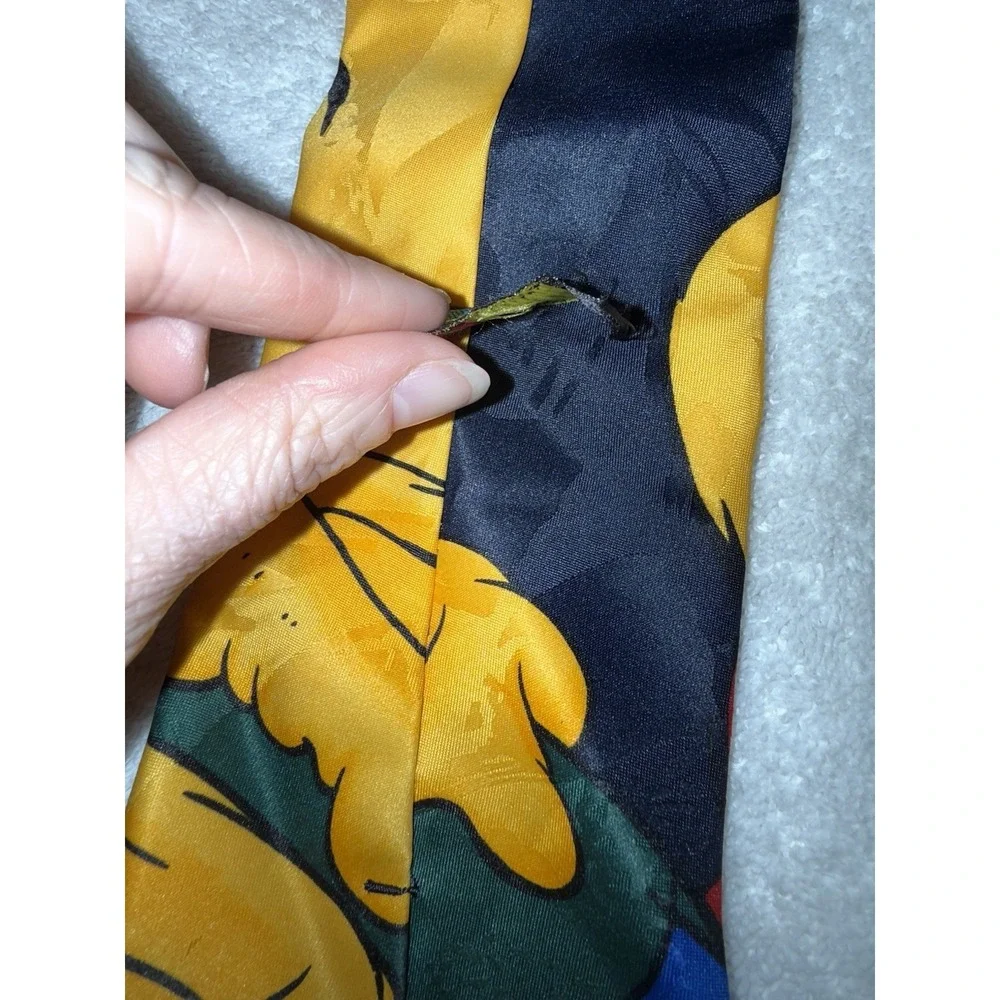 Vintage 90s Disney Winnie The Pooh‎ Theme Graphic Ties  Lot Of 2
